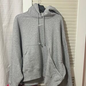 Nike Gray Pullover Hoodie